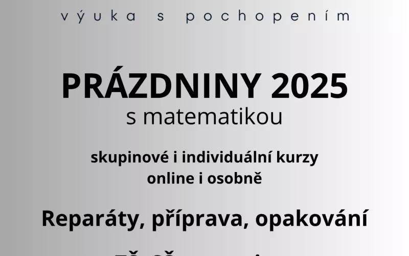 Doučování matematiky