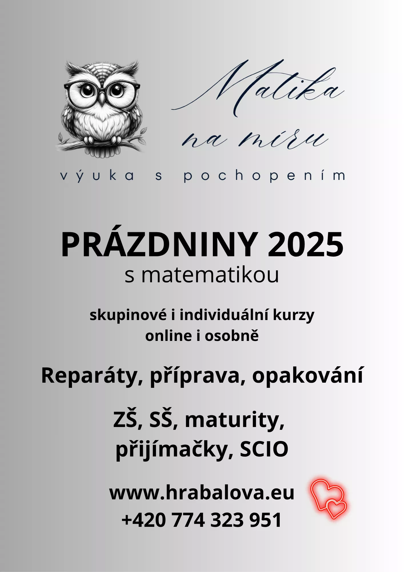 Doučování matematiky