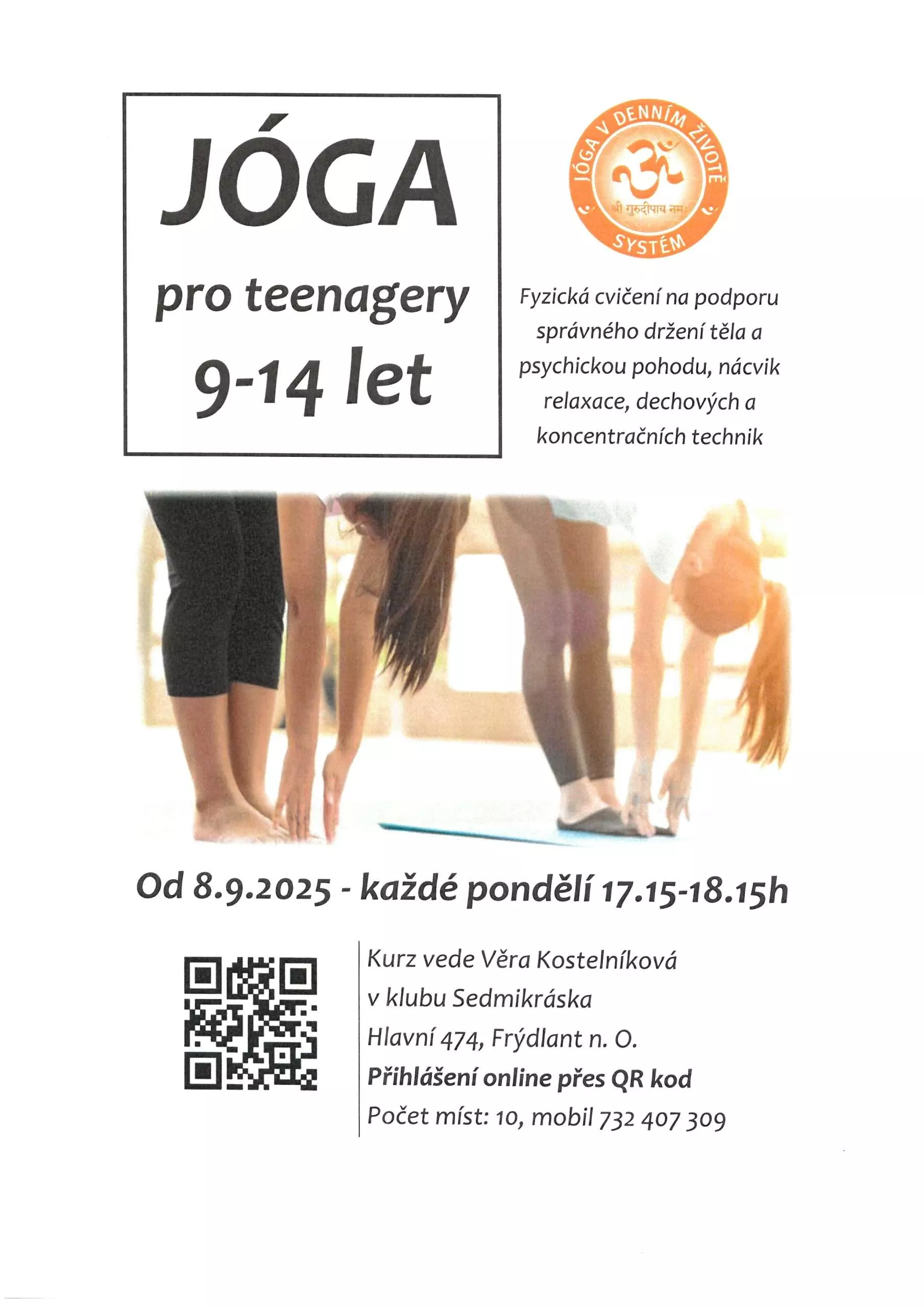 Jóga pro pubů
